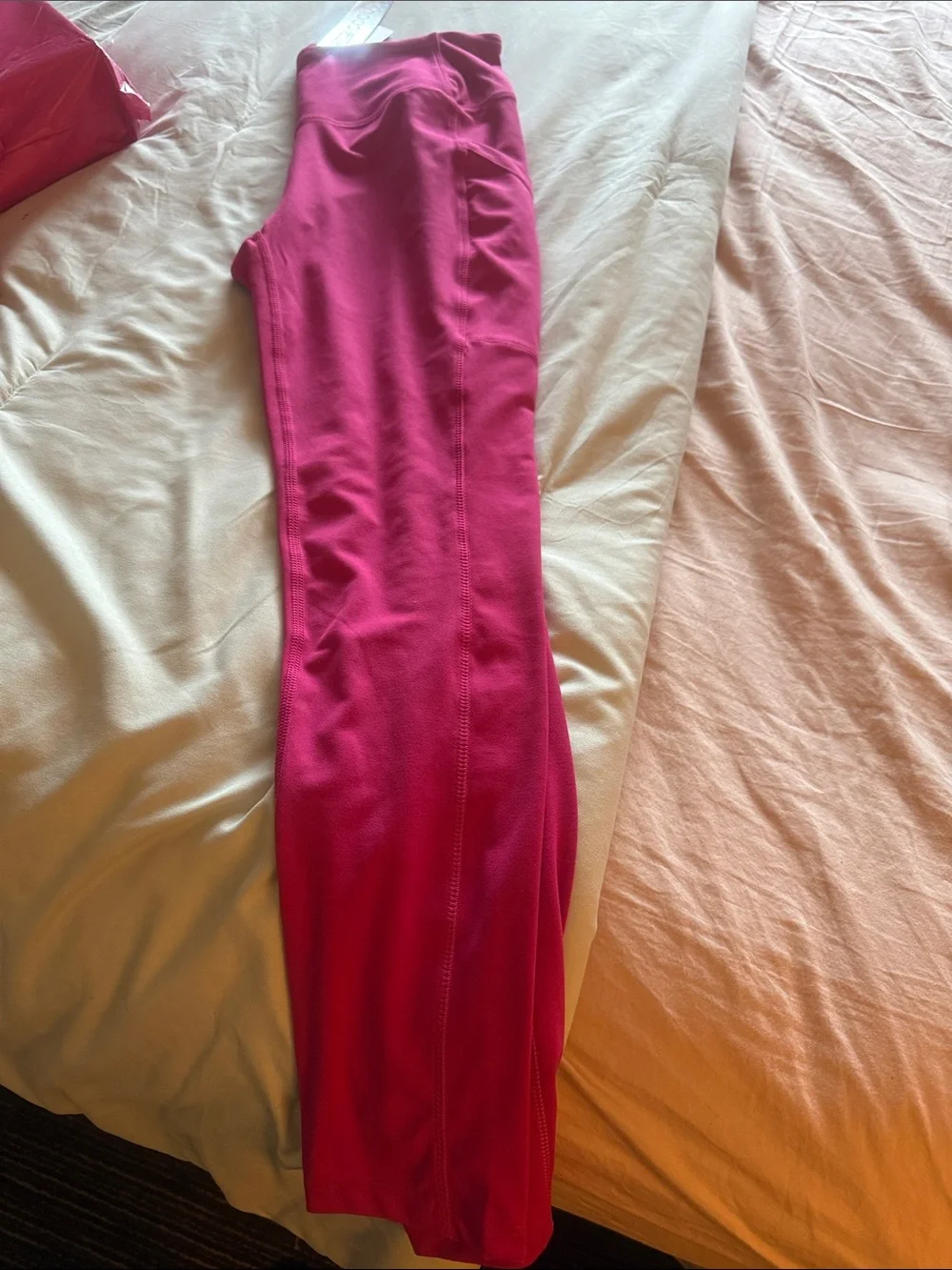 Women's High-Rise Pink Leggings